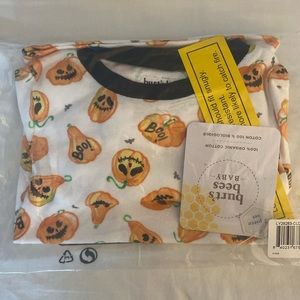 NWT Burts Bees Baby Halloween 2-piece Pajamas 18M
